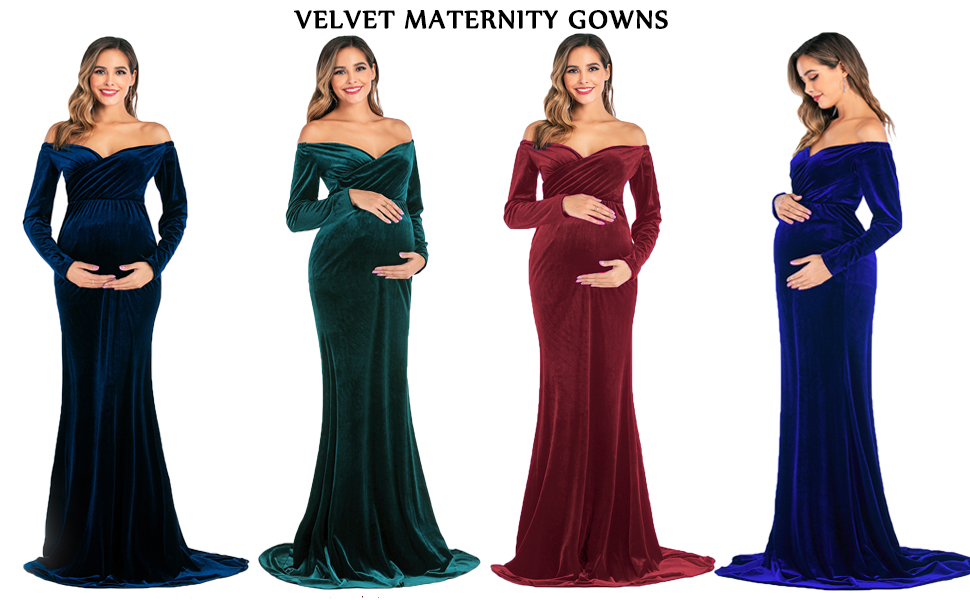 velvet gowns