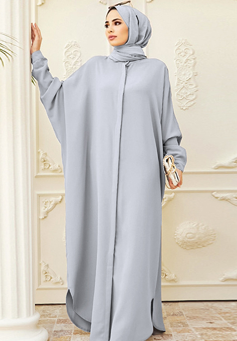 Muslim Dress for Women Islamic Dubai Robe Loose Kaftan Gown Prayer Dress Clothing